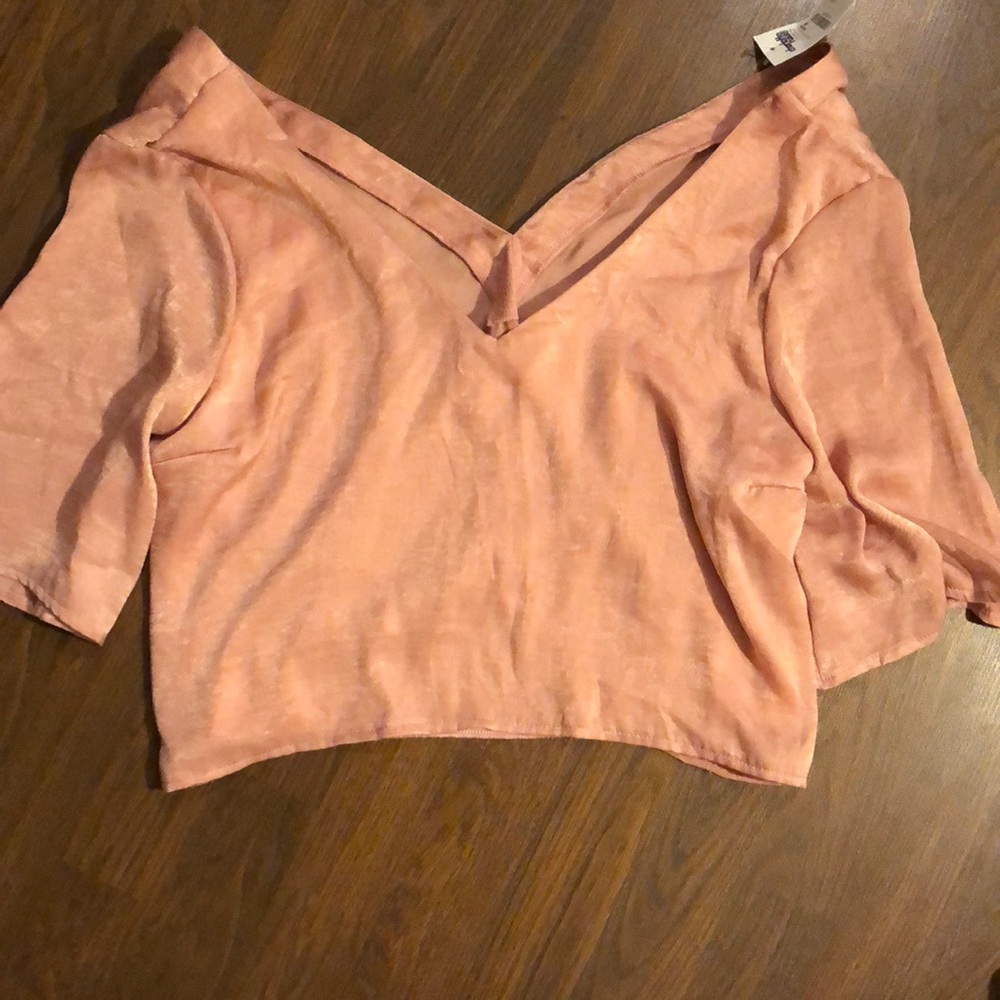 pink blouse